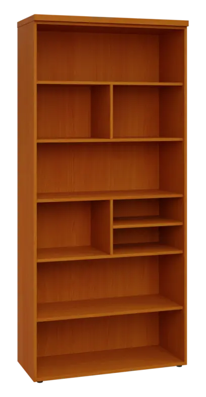 SIN 6 - 10N kancelářská skříň, nika, 2170x1000x400, třešeň šumavská